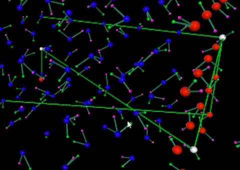 a neuron calculating the shortest path